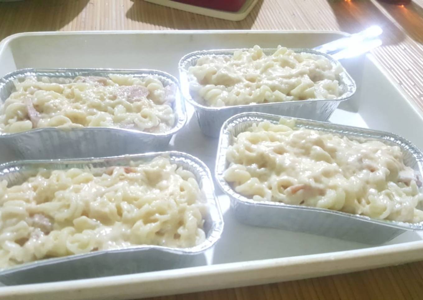 Steam macaroni