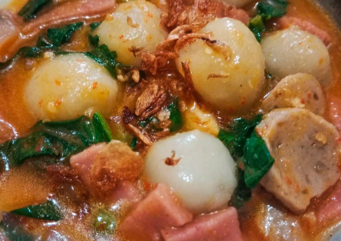 19. Cilok Kuah Pedas