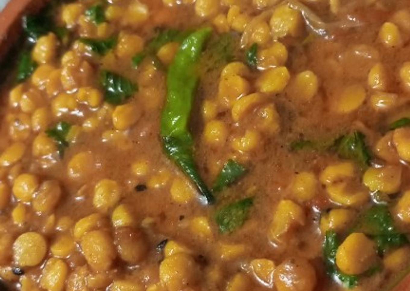 Dhaba Daal chana