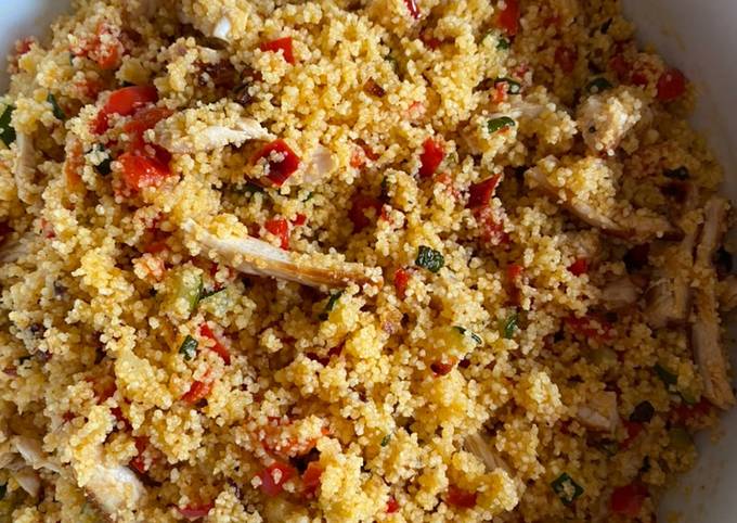 Cous cous verdure e pollo 🐓