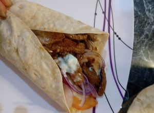 Una foto de Falso shawarma! Bajas calorías
