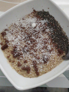 Una foto de Porridge de avena