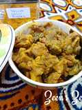 Khada Masala Gosht with Yellow Chilli Powder