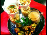 চটপটা কর্ণ পকোড়া (chatpota corn pakora recipe in Bengali)
