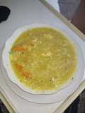 Sopa con huevo