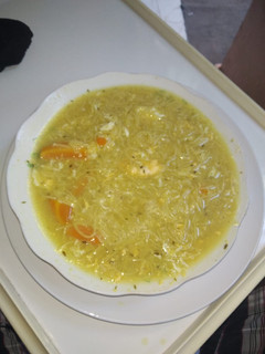 Una foto de Sopa con huevo