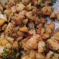 A picture of Masala aloo.