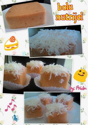 Foto resep Bolu nutrijel simple