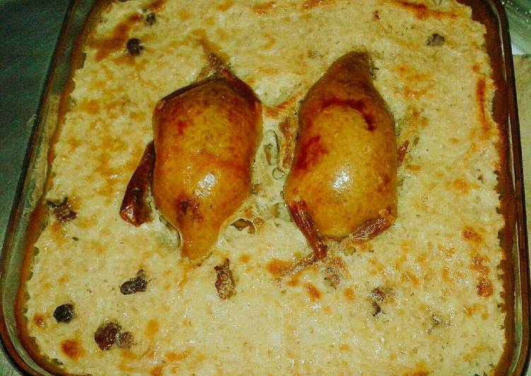 الصورة الرئيسية لوصفة رز معمر بالحمام المحشي