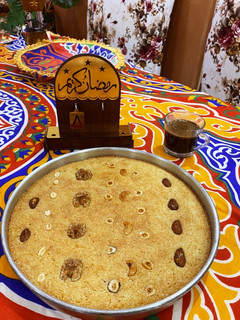 صورة لوصفة بسبوسة 🍯