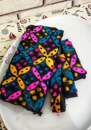 Foto resep Bolu Ketan Hitam Batik