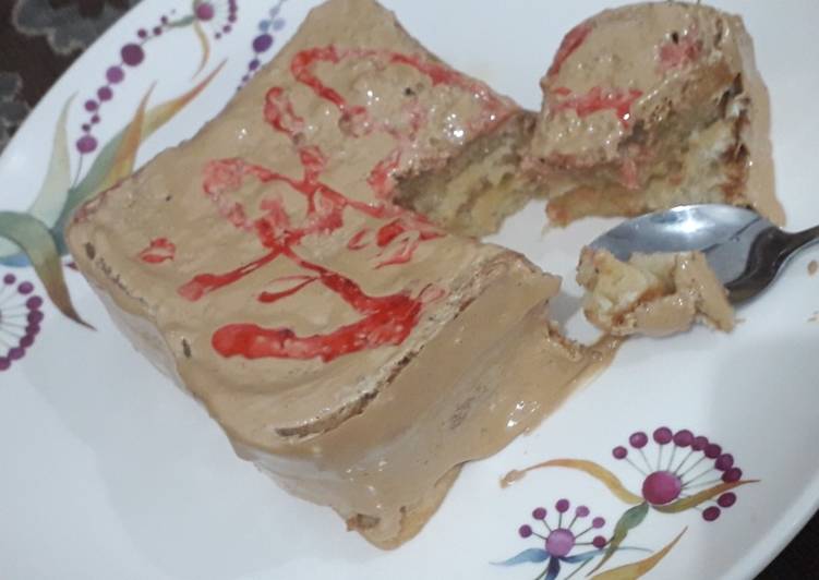 Instant dalgona bread cake Instant dalgona bread cake