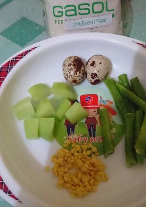Foto resep Mpasi 6m+ (Telur Puyuh)