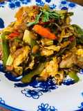Telur krupul kecap pedas