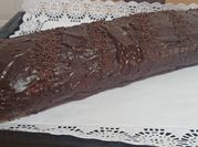 Una foto de pionono dulce