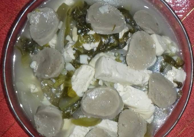 Resep Sayur Tahu Sawi Asin Oleh Viras Kitchen Cookpad