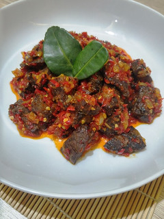 Foto resep 39. Paru Sambal Balado