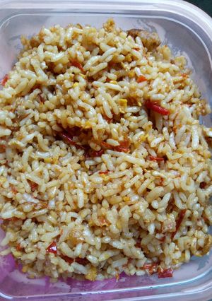 Foto resep Nasgor telor acak