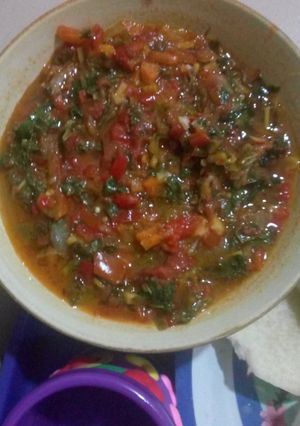A picture of Natural Vegetable sauce.