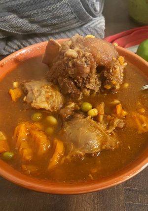 A picture of Oxtail in Red Broth.