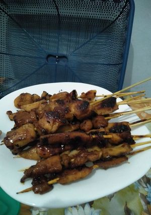 Foto resep Sate ayam happycall empuk