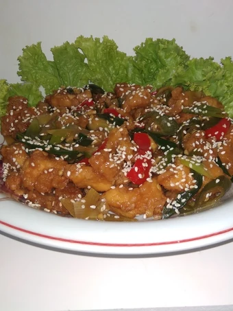 Langkah Mudah untuk Menyiapkan Resep Ayam karage saus teriyaki yang Menggugah Selera Anti Ribet, Lezat
