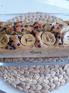 Foto resep Bolu Pisang Moist Simple