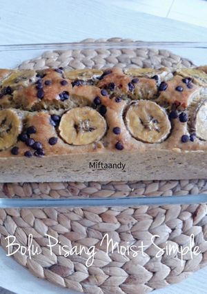 Foto resep Bolu Pisang Moist Simple
