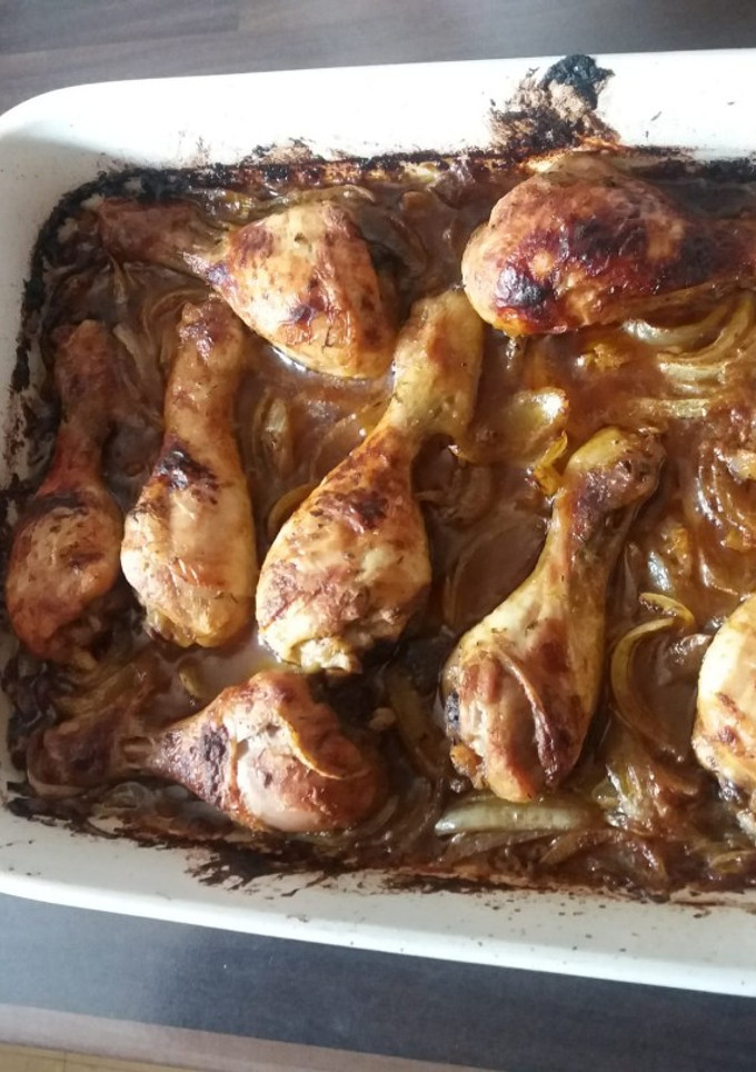 Una foto de Pollo en salsa mostaza