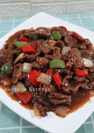 Foto resep Sapi Lada Hitam/Beef Black Pepper