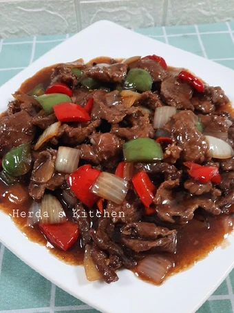 Cara Gampang Membuat Resep Sapi Lada Hitam/Beef Black Pepper Anti Ribet, Enak Banget