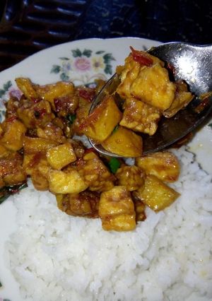 Foto resep Sambal goreng kentang tempe tahu