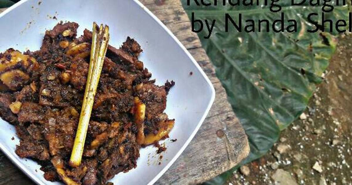 Resep Rendang Daging Kitaberbagi Oleh Nanda Shelly Liew Tjia Nan Cookpad