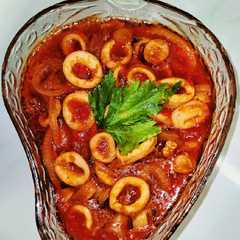 A picture of Cumi saus Padang.