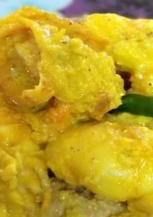 ভাপা ডাব চিংড়ি (bhapa daab chingri recipe in Bengali) রেসিপির প্রধান ছবি