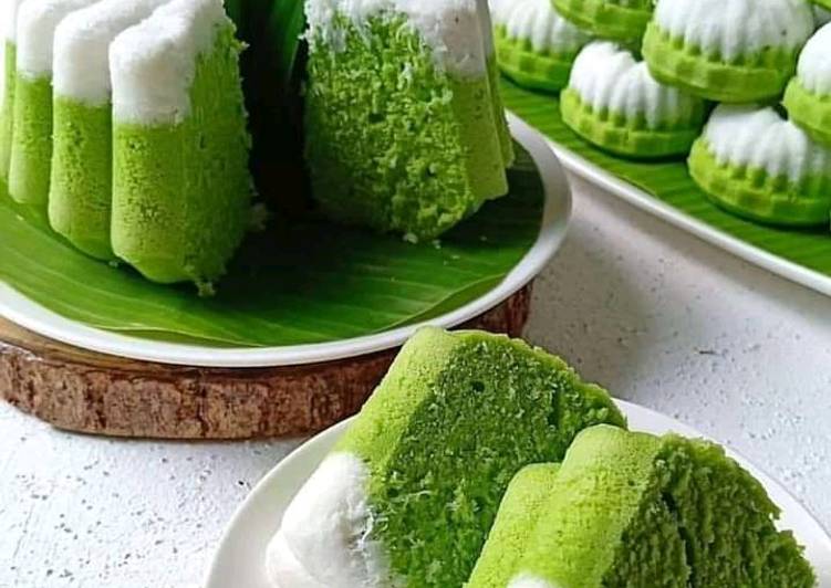 Resep kue putu ayu mixer