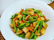 Gambar buncis tahu