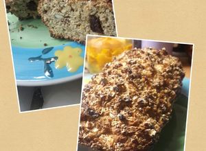 Una foto de Budín de avena   frutado  sin azúcar🌾🌾
