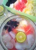 Es Campur Sirup Jeruk Purut