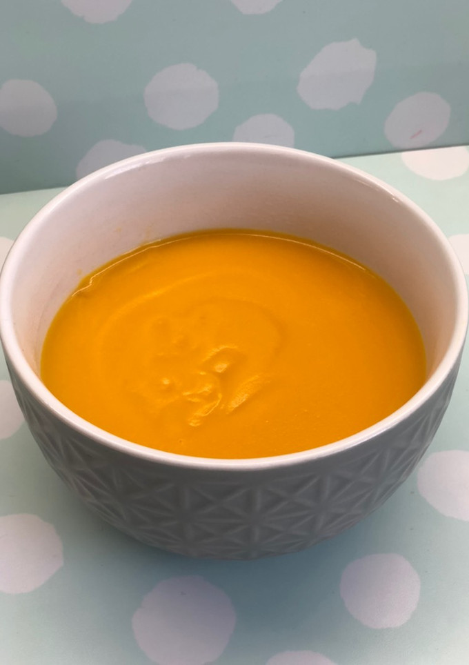 Una foto de Crema de calabaza (Thermomix)