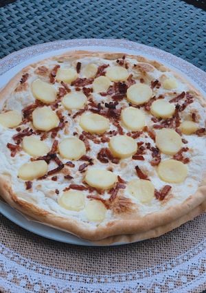 Une photo de Pizza savoyarde