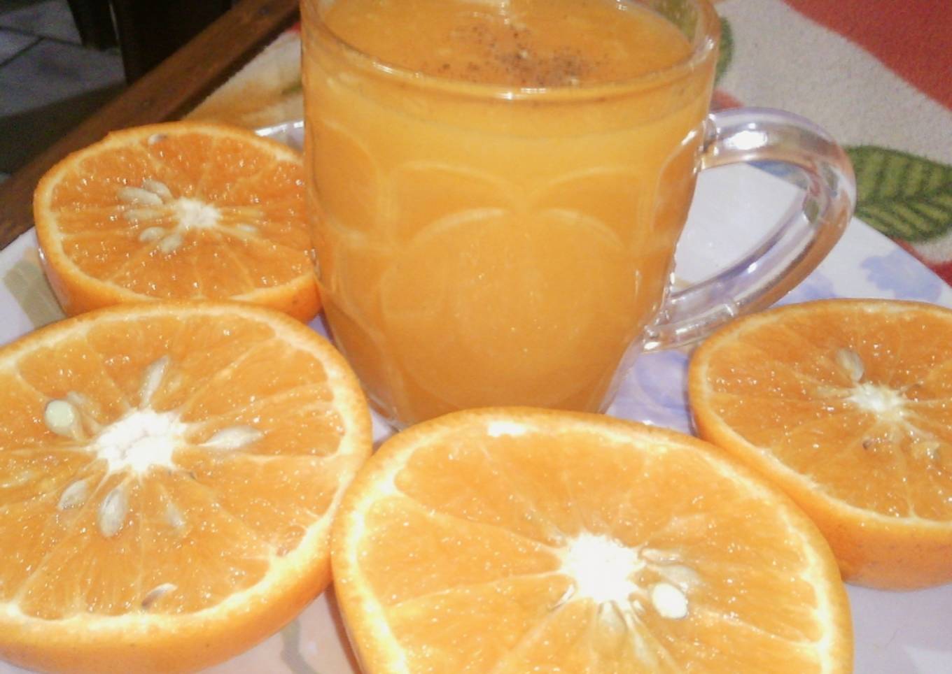 healthy orange juice