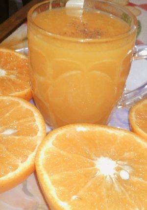 A picture of Healthy orange juice.