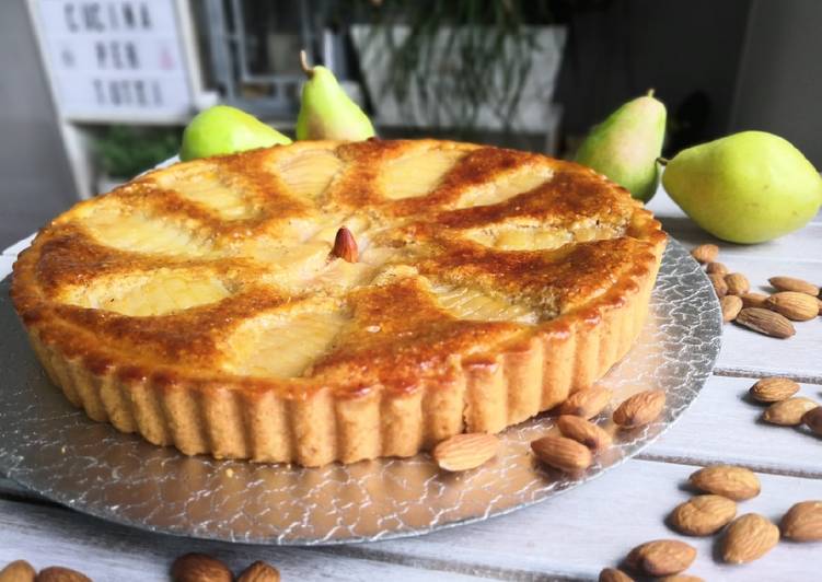 Tarte Amandine aux poires 🍐