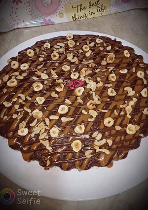 صورة لوصفة كيك لبندق