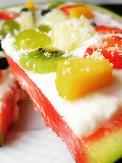 Una foto de Pizza de sandía (fría)