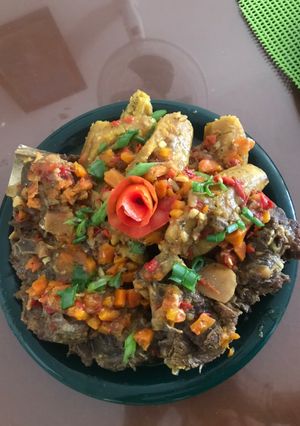 Una foto de Guiso de olla con costilla de res