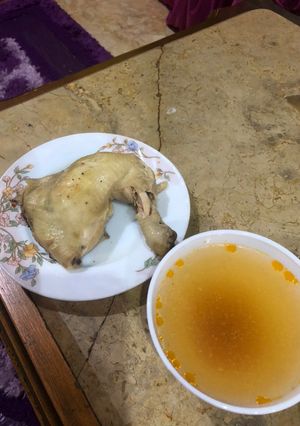 صورة لوصفة احلى شوربه فراخ