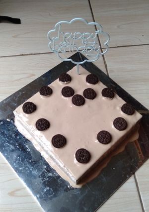 Foto resep Puding Brounis Oreo Dalgona