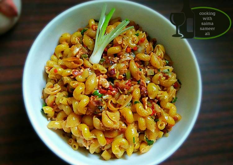 Simple Way to Prepare Super Quick Homemade Vegetable macaroni